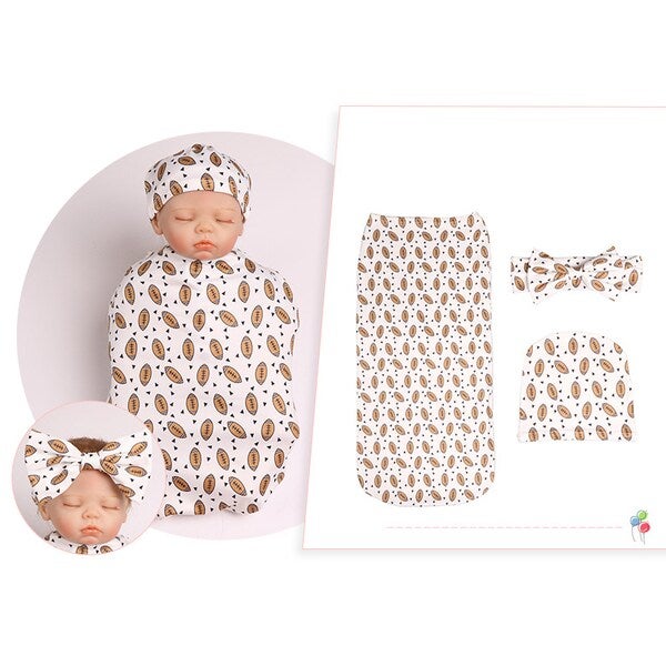 3 Pieces Swaddle Sleeping Bag - Image 2