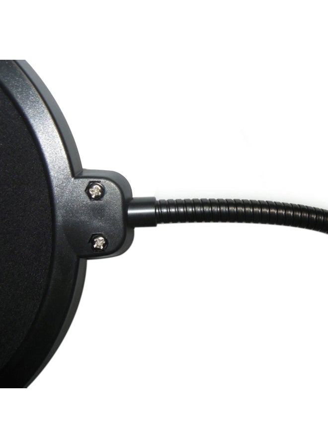 Generic - Microphone Pop Filter, Rotatable, With Double Layer Sound Shield - Image 1