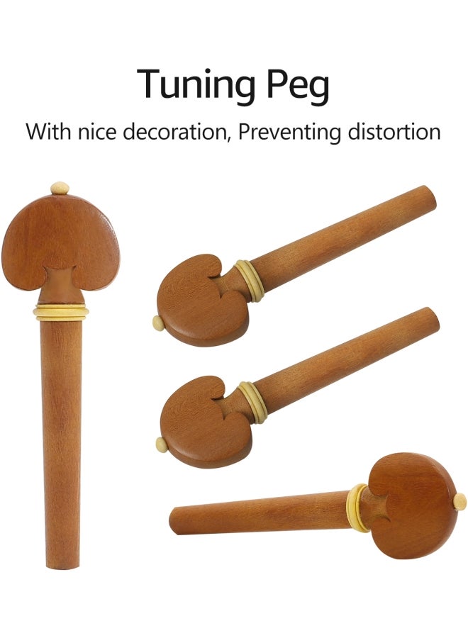 Muslady 4/4 Violin Accessory Parts Set - Image 4