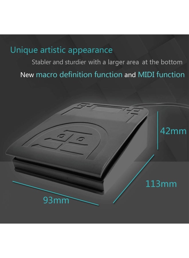 Generic - USB Foot Pedal Switch Midi Controller - Image 1