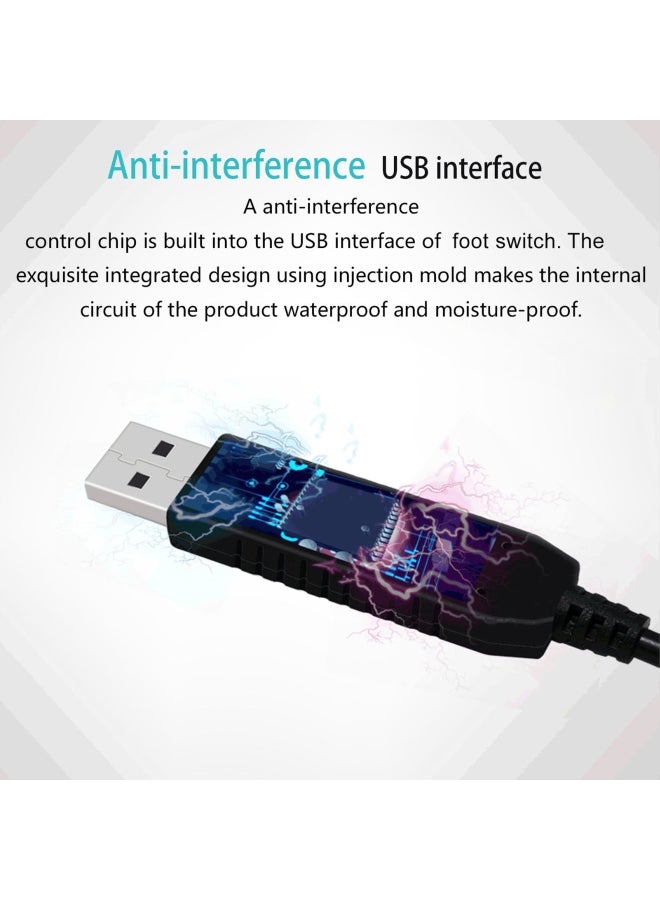 Generic - USB Foot Pedal Switch Midi Controller - Image 1