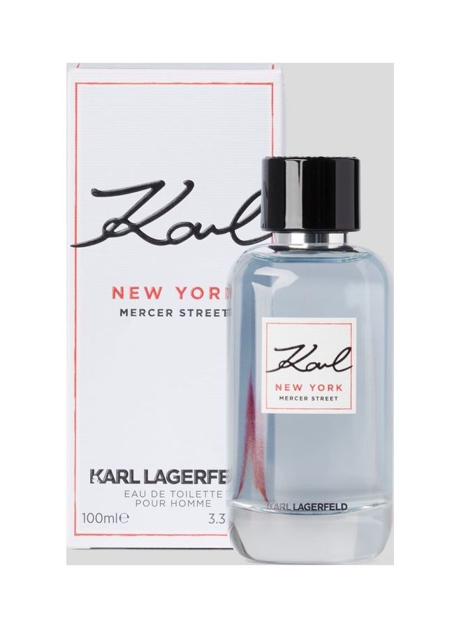 كارل لاغرفيلد عطر نيويورك ميرسر ستريت (للرجال) EDT 100ملليلتر - Image 2