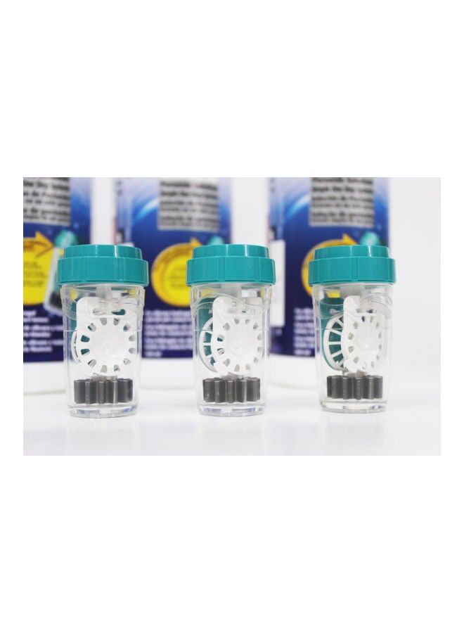 Bausch + Lomb - EasySept Peroxide One Step Lens Solution Multipack With Sterilising Travel Cases - Image 1