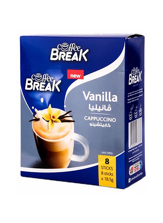 كوفي بريك كابتشينو فانيليا- 8 اظرف 18.5جرام 