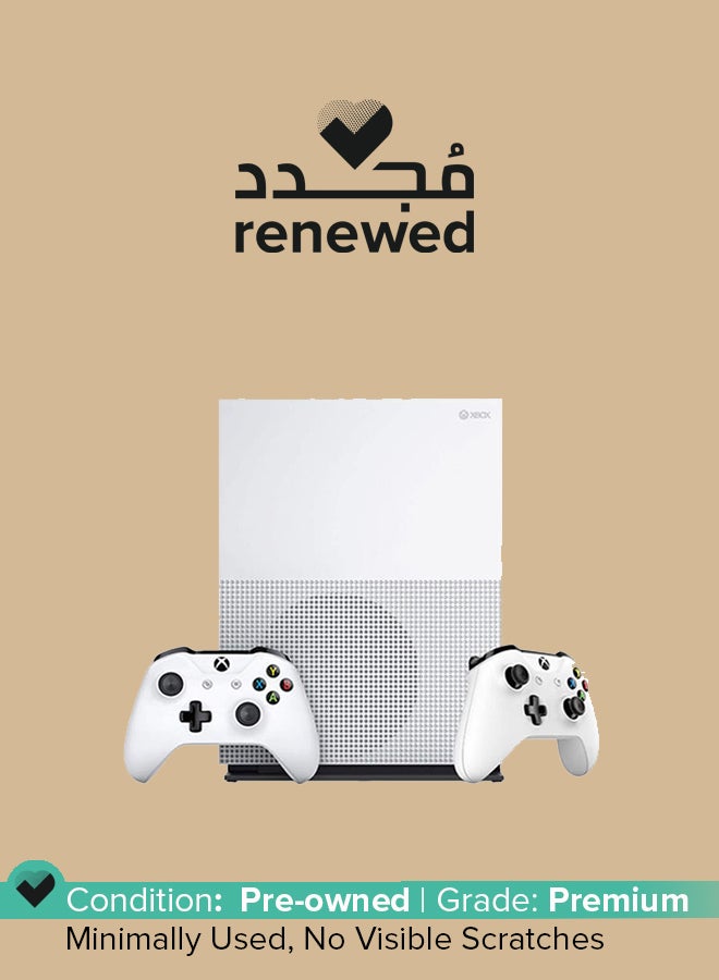 Renewed - Xbox One S 1TB Console With Extra Controller - v1607669283/N38251983A_1