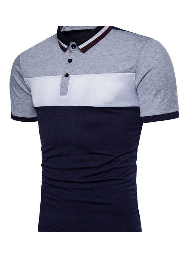 Stylish Collared Neck T-Shirt Multicolour - Image 1