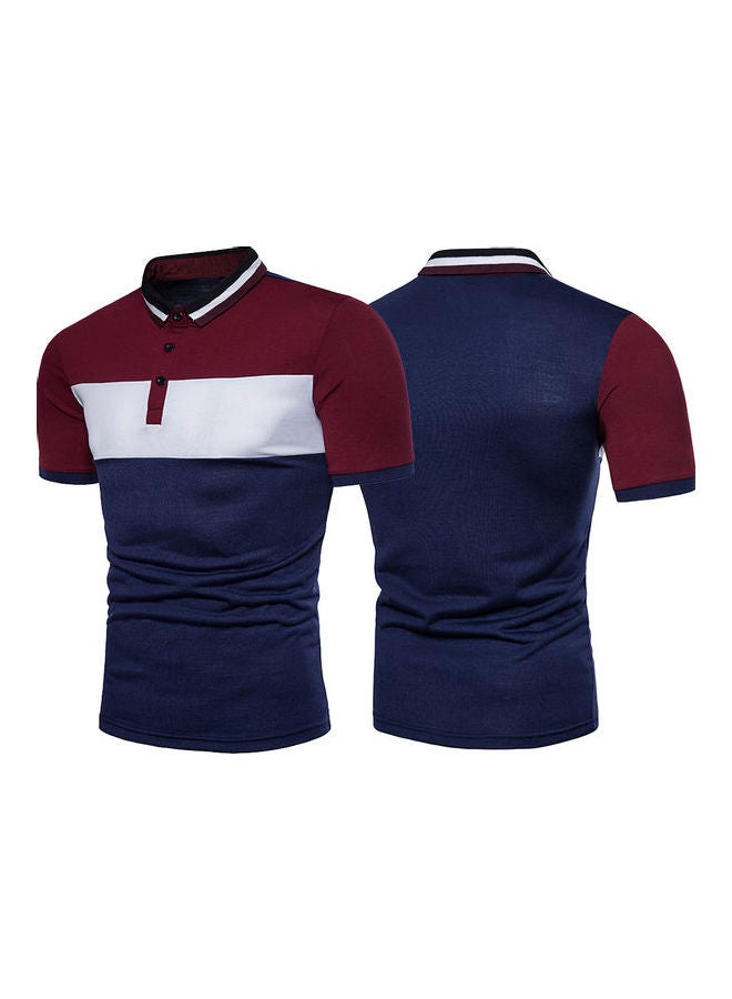 Stylish Collared Neck T-Shirt Multicolour - Image 4