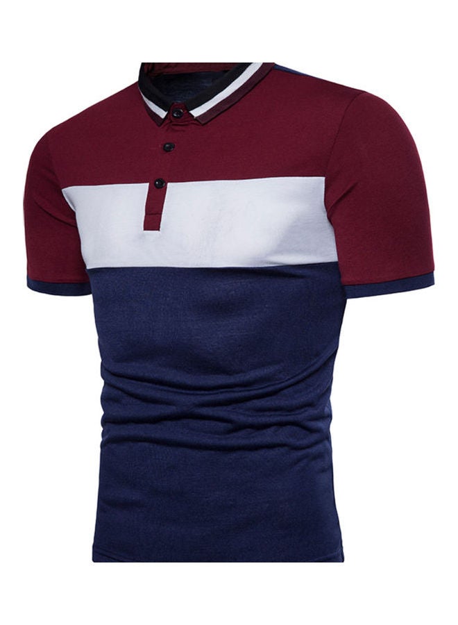 Stylish Collared Neck T-Shirt Multicolour - Image 5