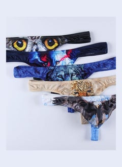 Generic 3D Animal Printed G-String Multicolour  - Image 4