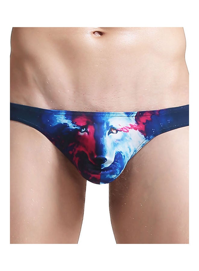Generic - 3D Animal Printed G-String Yellow Leopard - Image 1
