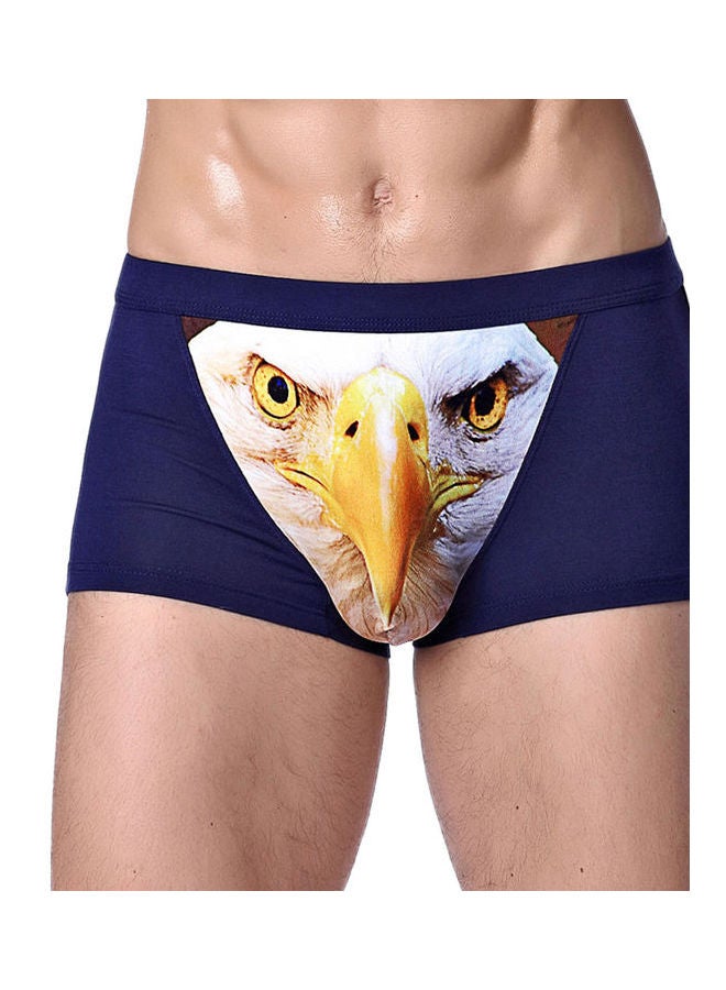 Generic Eagle Face Breathable Boxer Multicolour 