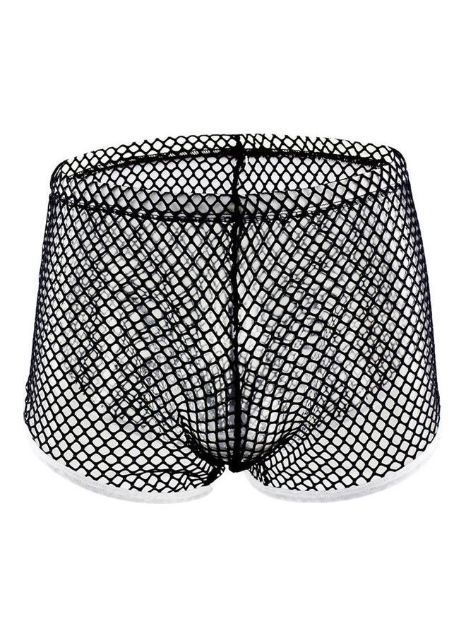Breathable Mesh Boxer Black 