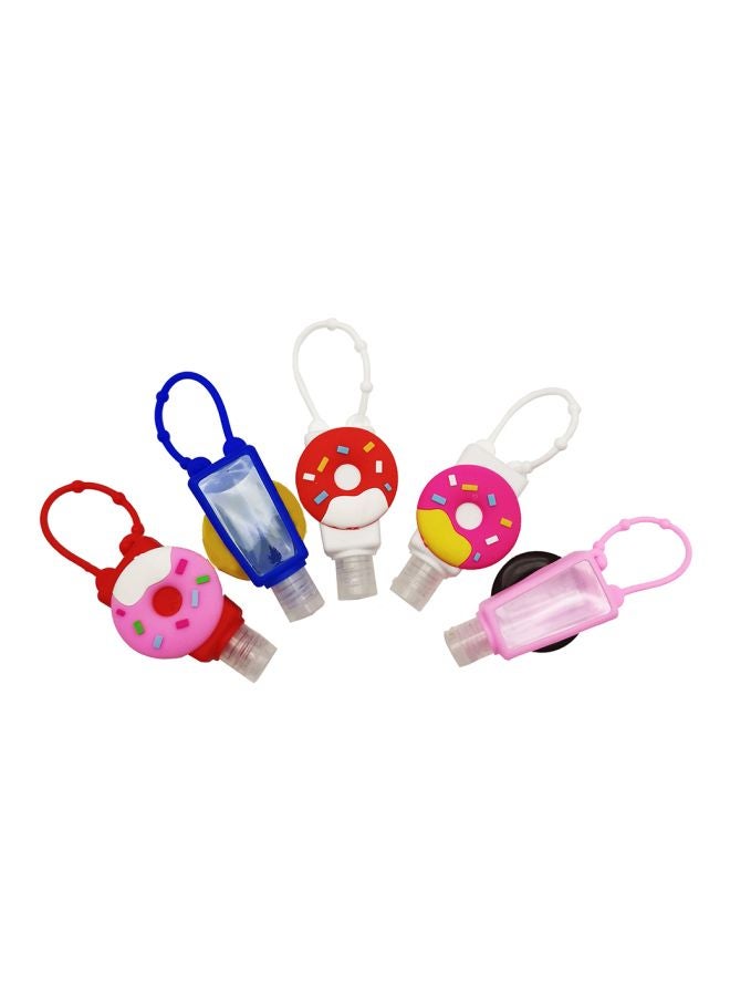 MissTiara 5-Piece Cartoon Design Hand Sanitizer Bottles 3.3x11.5cm  - Image 1