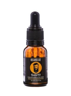 Beard.ge Cedarwood And Nutmeg Scent Beard Oil 15ml 