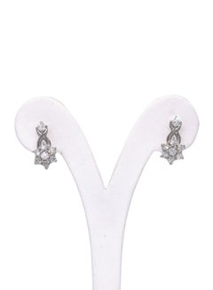 KHUSHBOO JEWELS 925 Sterling Silver Exquisite Design Stud Earrings  - Image 1