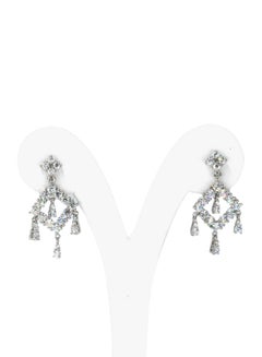 KHUSHBOO JEWELS 925 Sterling Silver Exquisite Design Dangle Earrings  - Image 1