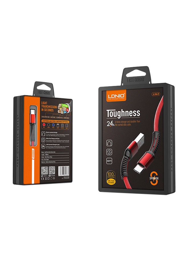 LDNIO USB Cable Black - Image 2