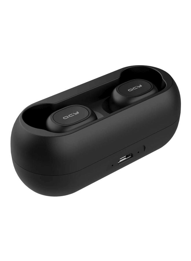 كيو سي واي سمّاعة أذن لاسلكية تعمل بتقنية البلوتوث T1C أسود - Image 2