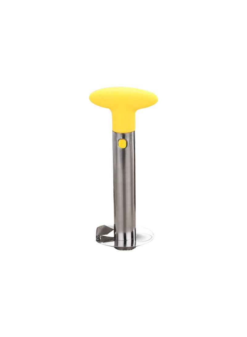 Steel Pineapple Cutter Yellow 24x10x10cm  - Image 1