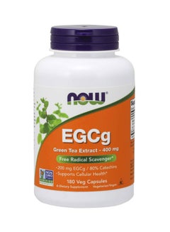 EGCg Green Tea Extract 400 mg- 180 Veg Capsules