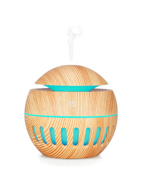 USB Color Changing LEDs Aroma Oil Diffuser Cool Mist Air Humidifier Multicolour 10.90x10.30x10.30cm