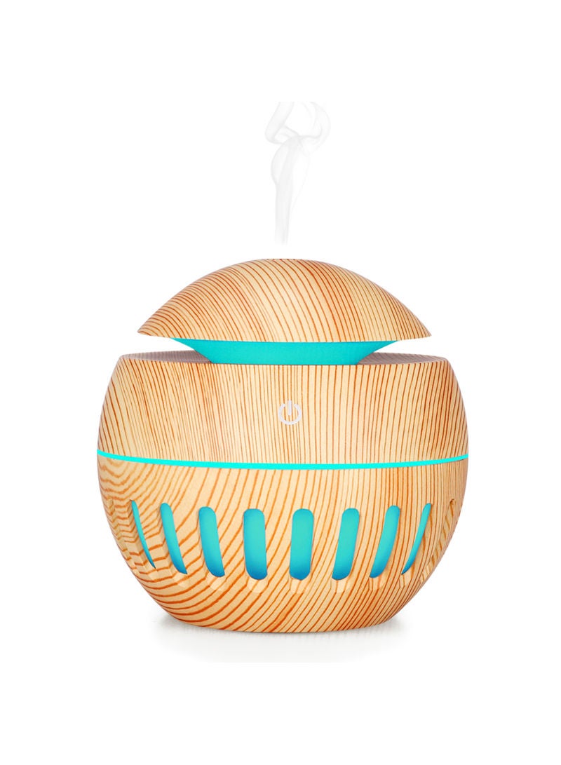 USB Color Changing LEDs Aroma Oil Diffuser Cool Mist Air Humidifier Multicolour 10.90x10.30x10.30cm
