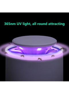 USB 5V LEDS UV Silent Direct Powered Mosquito Killer Lamp With Suction Fan Black 18.00x12.50x12.50cm - v1607685670/N41897347A_3