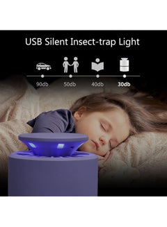 USB 5V LEDS UV Silent Direct Powered Mosquito Killer Lamp With Suction Fan Black 18.00x12.50x12.50cm - v1607685670/N41897347A_7