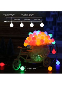 100-LED Globe String Light With Remote Control Multicolour 17.00x10.00x11.00cm - v1607685671/N42333880A_5