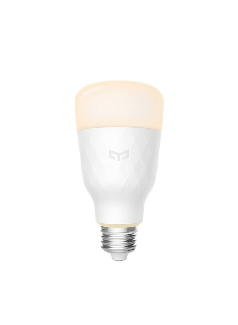Yeelight - 24-LED Intelligent WIFI Bulb Light With E27 Base Socket Holder Multicolour 12.80x6.30x6.50cm - Image 1