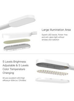 Yeelight 60-LED Desk Lamp Light White 32.70x17.00x17.00cm  - Image 5
