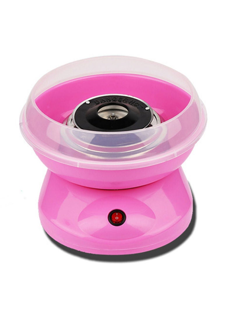 Mini Automatic Cotton Candy Maker Pink 26x13x26cm - Image 1