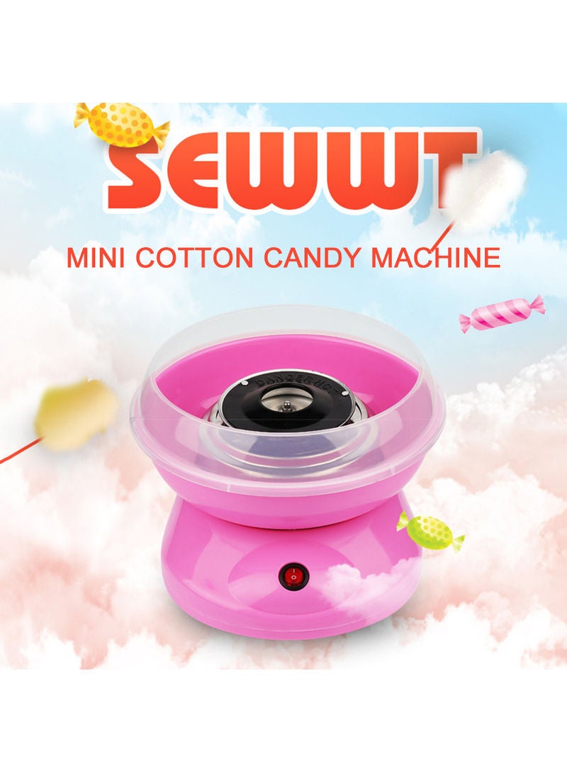 Mini Automatic Cotton Candy Maker Pink 26x13x26cm - Image 2