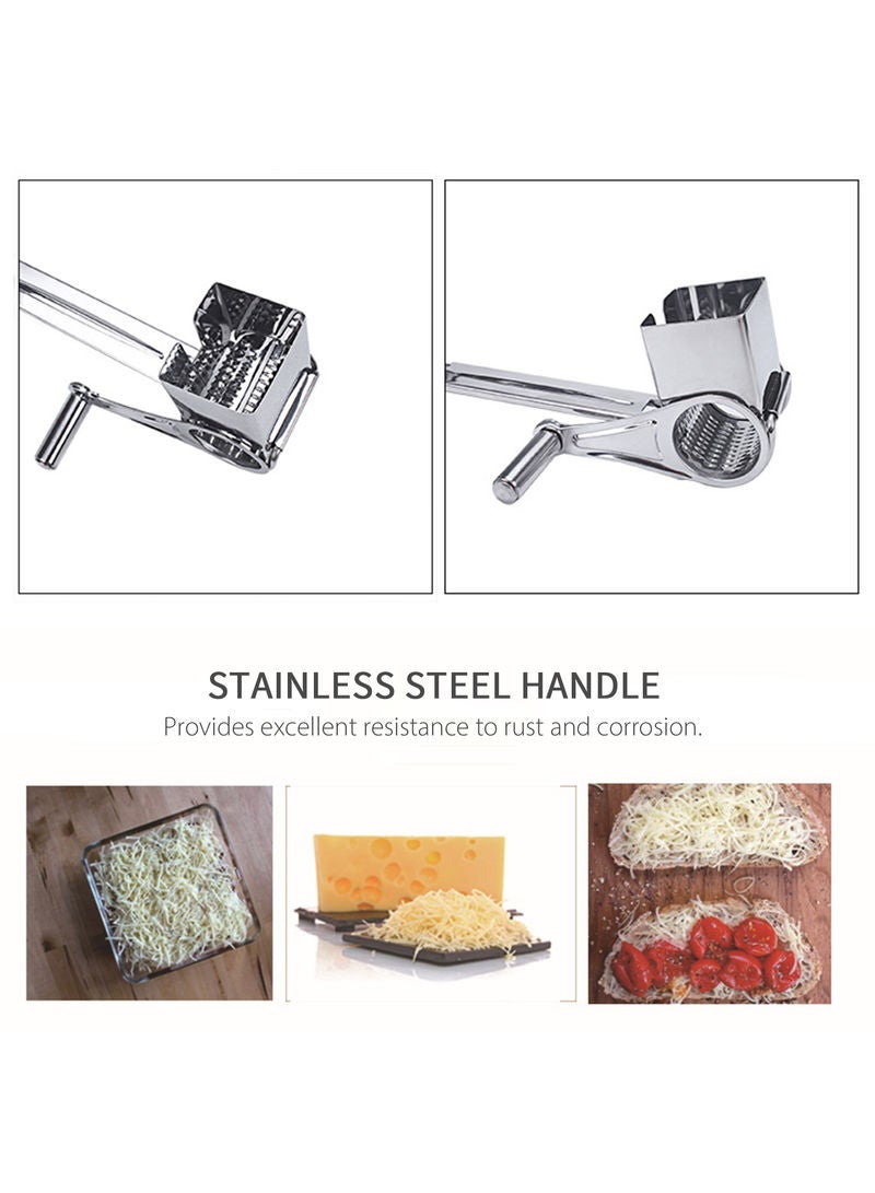 Generic Manual Cheese Grater Silver 20x5x8cm  - Image 2