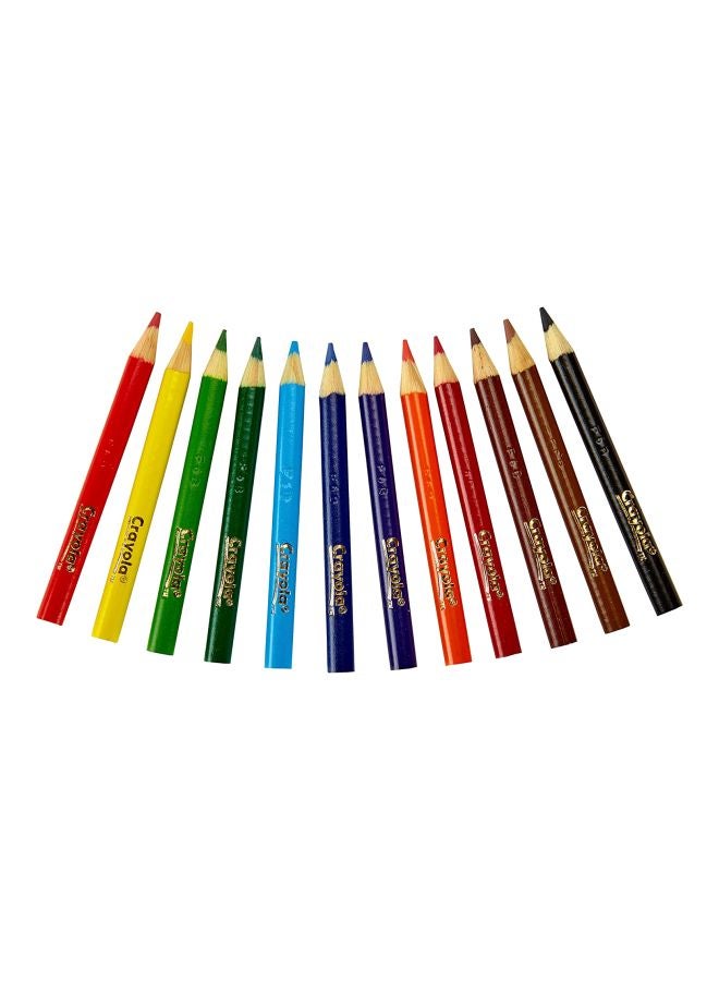 Crayola - 12-Piece Coloured Pencils Multicolour - Image 1