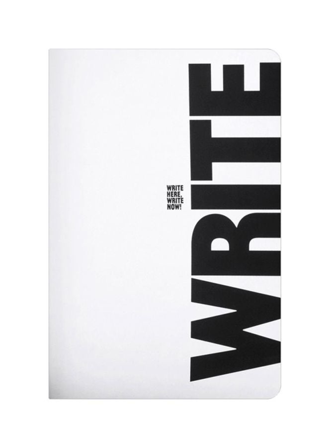 Nuuna Write Wrong Graphic Notebook Black/White  - Image 1