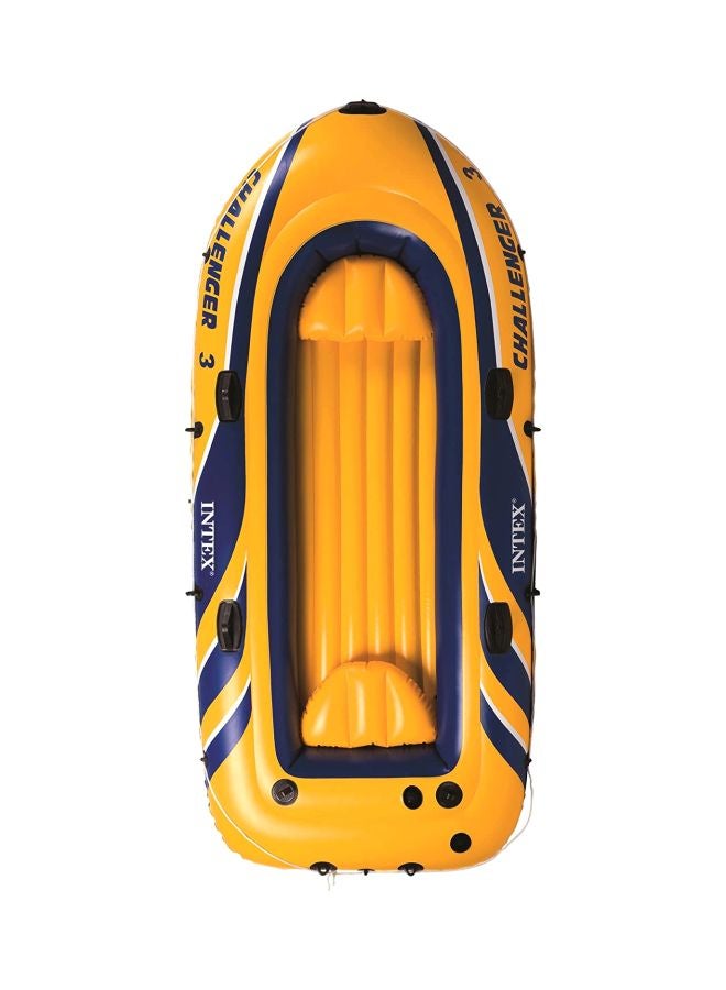 INTEX Challenger 3 Boat Set 60.96x23.5x41.28cm  - Image 3