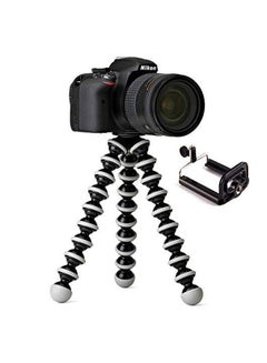 GoPro Universal Octopus Tripod Stand With Adjustable Holder Silver/Black  - Image 2