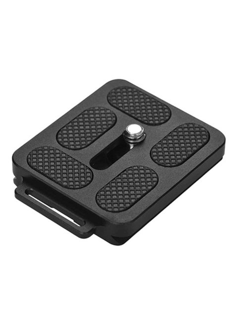 Quick Release Plate Fit For Tripod Black