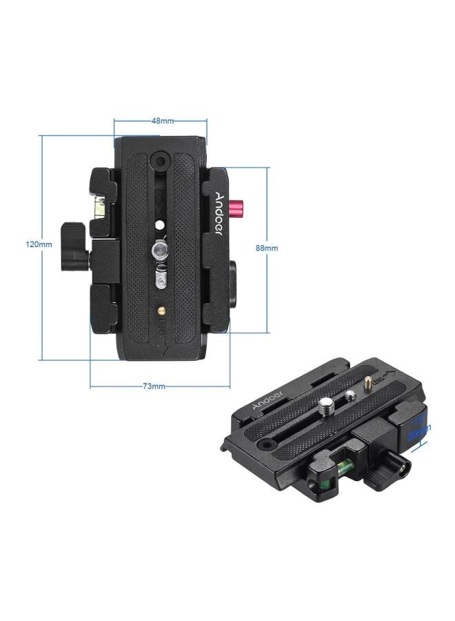 أندوير محول بمشبك تحرير سريع مع لوح أسود - Image 4