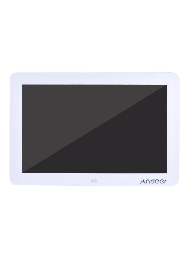 ANDOER LED Digital Photo Frame With Remote - UK Plug White  - Image 4