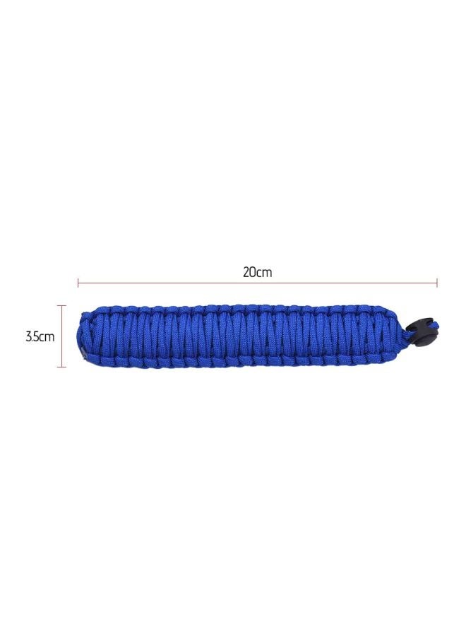 ANDOER - Adjustable Paracord Camera Wrist Strap Royal blue - Image 1