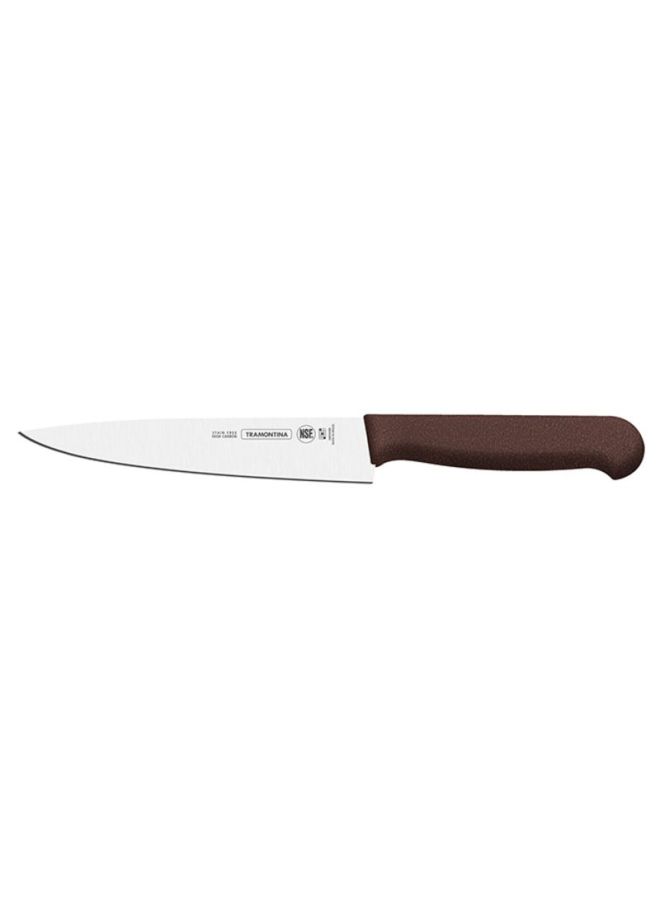 TRAMONTINA - Meat Knife Brown/Silver 10inch - Image 1
