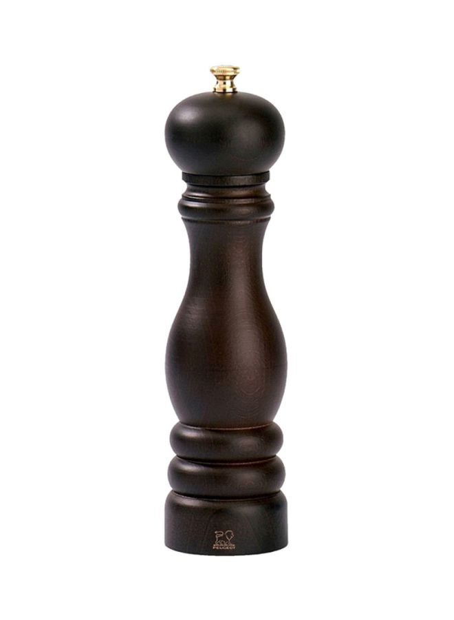 PEUGEOT Paris Wood Salt Mill Chocolate 9.4inch  - Image 1