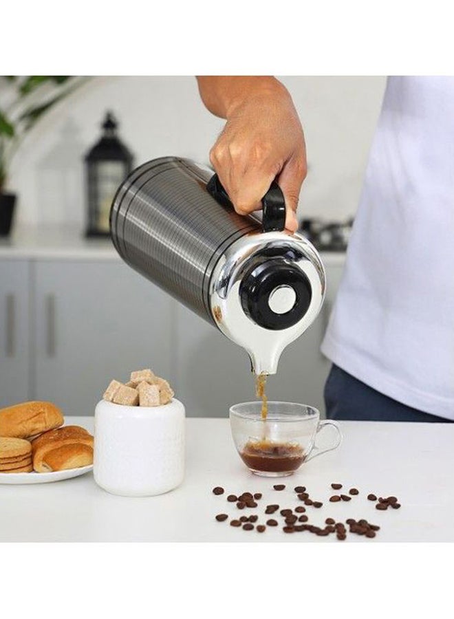 رويال فورد تُرمس حراري من الاستانلس ستيل مزدوج الجدار فضي - Image 4