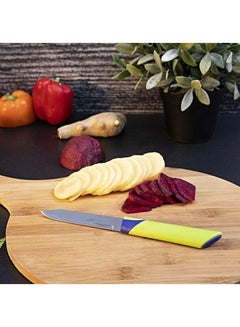 Royalford 12-Piece Fruit Knife Set Green/Yellow/Pink  - Image 2