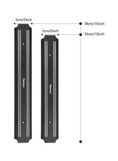 Fissman Magnetic Bar For Knife Storage Black/Grey 33centimeter  - Image 5