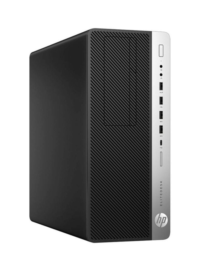 إتش بي - جهاز إيليت ديسك 800 G3 بمعالج كور i5/ ذاكرة وصول عشوائي سعة 8 جيجابايت/ ومحرك أقراص صلبة سعة 1 تيرابايت/ وبطاقة رسومات إنتل 630  عالية الوضوح أسود/فضي - Image 1