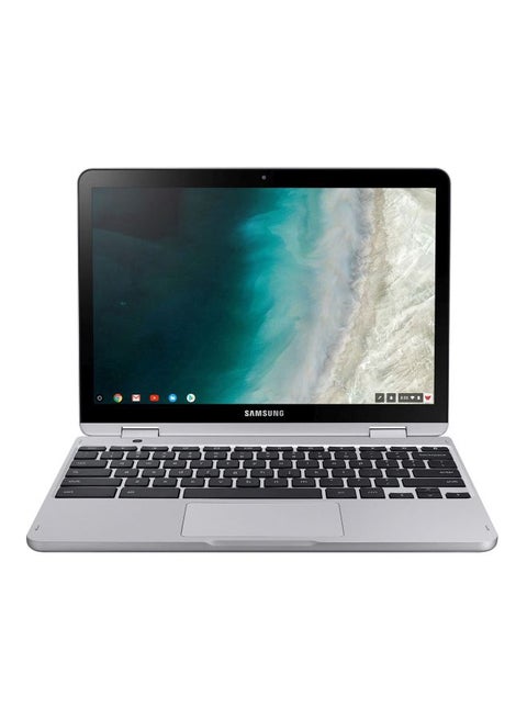 Chromebook Plus 2-In-1 Laptop With 12.2-Inch Display, Celeron Processor/4GB RAM/32GB eMMC Flash Drive/Intel HD Graphics 615 Stealth Silver