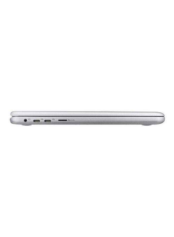 Samsung - Chromebook Plus 2-In-1 Laptop With 12.2-Inch Display, Celeron Processor/4GB RAM/32GB eMMC Flash Drive/Intel HD Graphics 615 Stealth Silver - Image 1